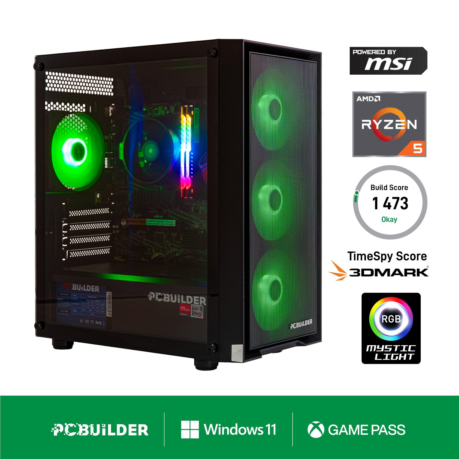 Ryzen 5 5600GT DEFENDER Gaming PC - Image 2