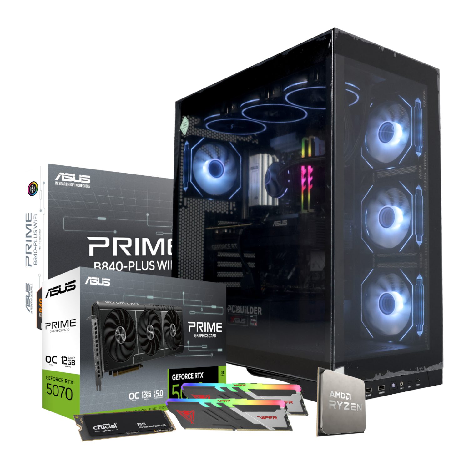 Ryzen 5 7600 MAVERICK Gaming PC