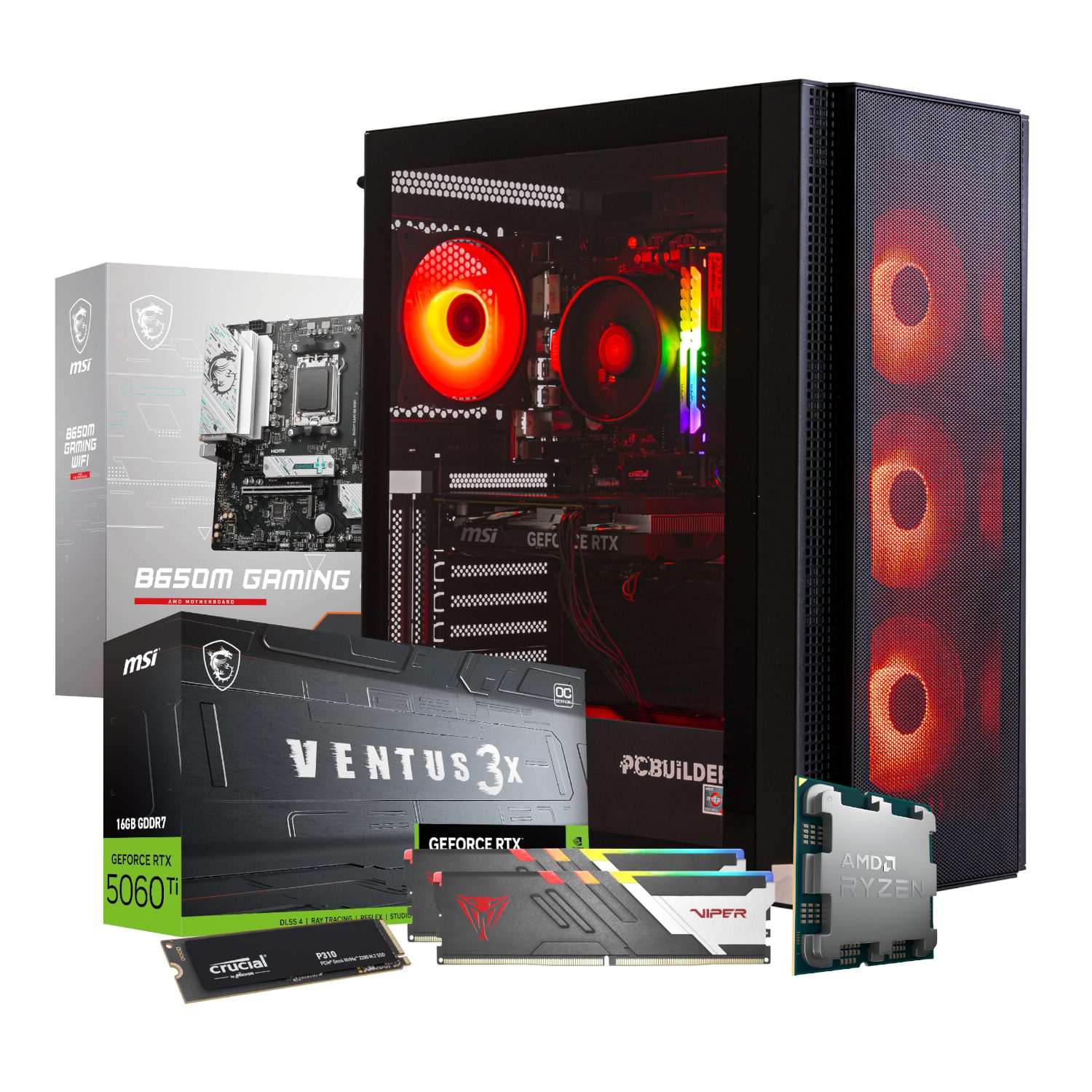 Ryzen 5 9600X NEXUS Gaming PC - Image 2