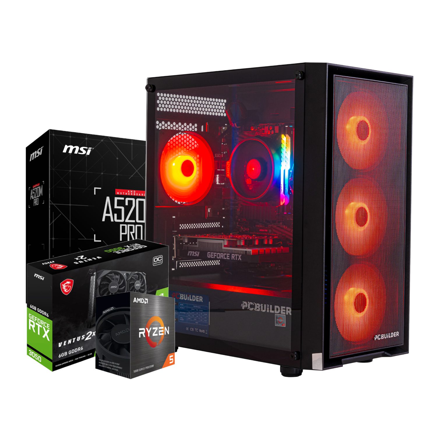 Ryzen 5 5500 SCOUT Gaming PC