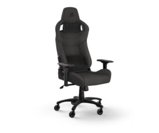 CORSAIR T3 RUSH Gaming Chair - Charcoal Premium Breathable Fabric