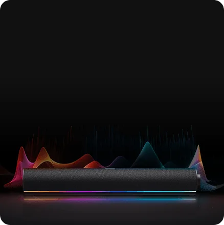 Xiaomi Desktop Speaker (USB & Bluetooth 5.3, RGB, 4-Unit Stereo Sound, Built-in Mic) - Image 3