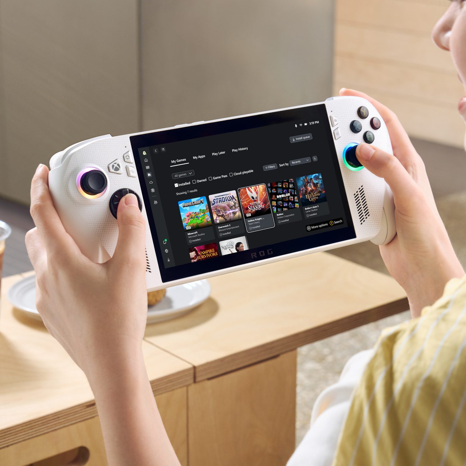 Asus ROG Xbox Ally 7″ Handheld Gaming Console AMD Ryzen Z2 16GB LPDDR5X Radeon GPU 512GB SSD Windows 11 Home - Image 3