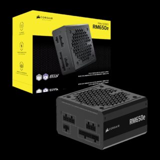 Corsair RM Series™ RM650e — 650 Watt 80 PLUS Gold Fully Modular ATX PSU